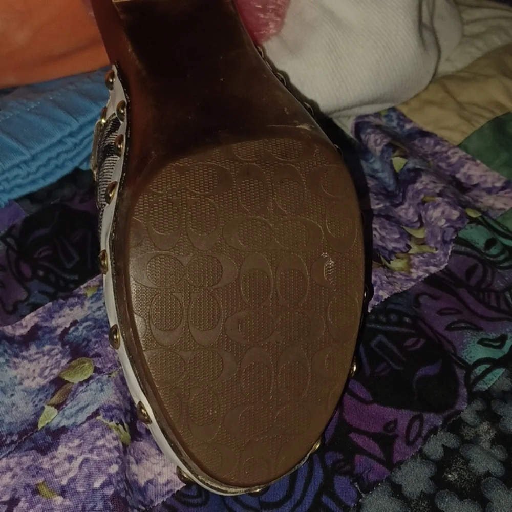 Coach Denim Clogg - Picture 7 of 7